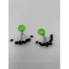 Стопора на поплавці розмір XXL 100 шт. 15 шт./пач.