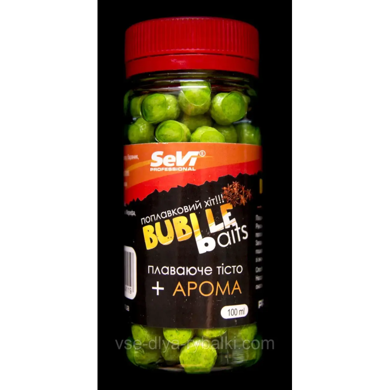 Повітряне тісто Sevi в дипі Buble Baits аніс