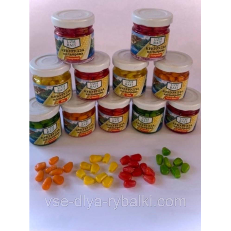 Кукурудза консервована кольорова тутті-фрутті