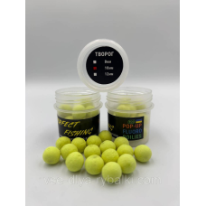 Бойли Плавальні Pop-Up Fluoro (Творог) 10 мм