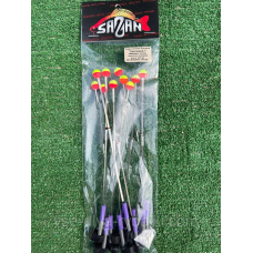 Кивок літній бічний “Щасливий 1“ годинна пластина в полімері 1,5-2г