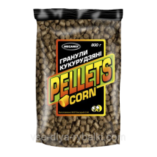 Пеллетс Мегамікс Кукурудза 8 мм 800 г