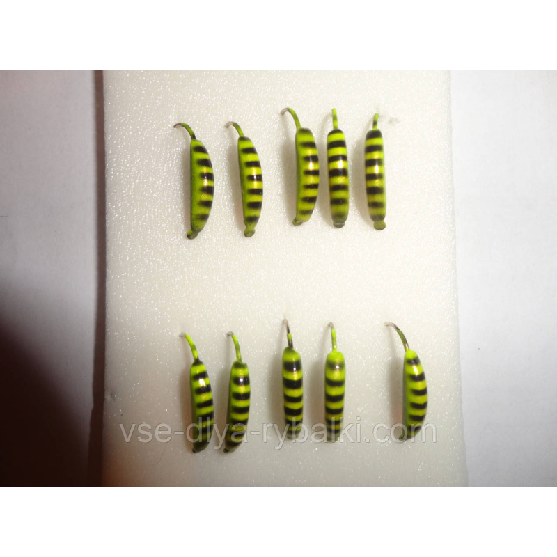 Мормишка вольфрам STREAM супер банан (фарбування)