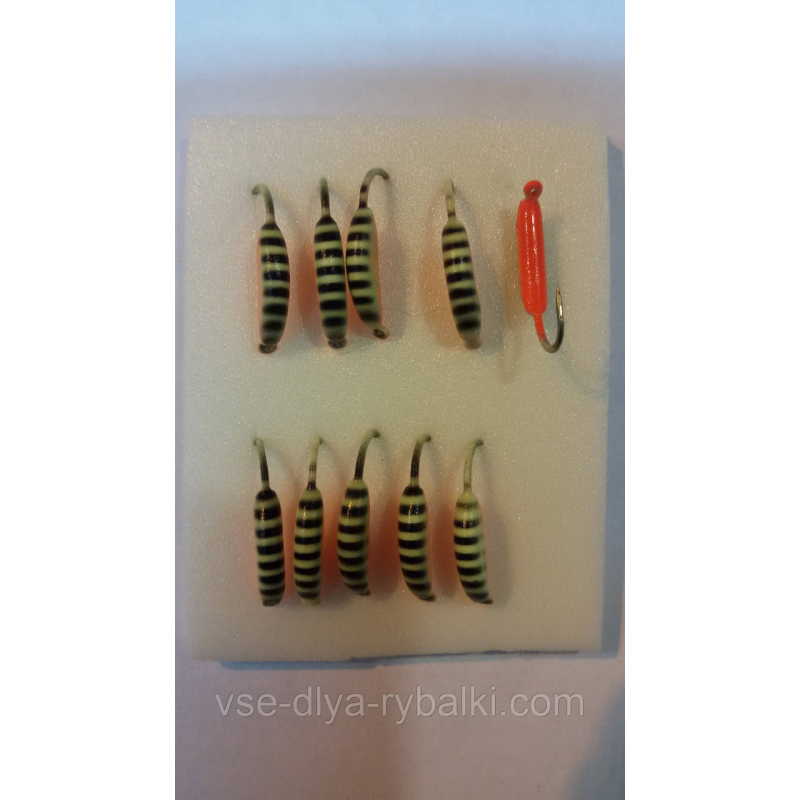 Мормишка вольфрам STREAM супер банан з помаранчевим