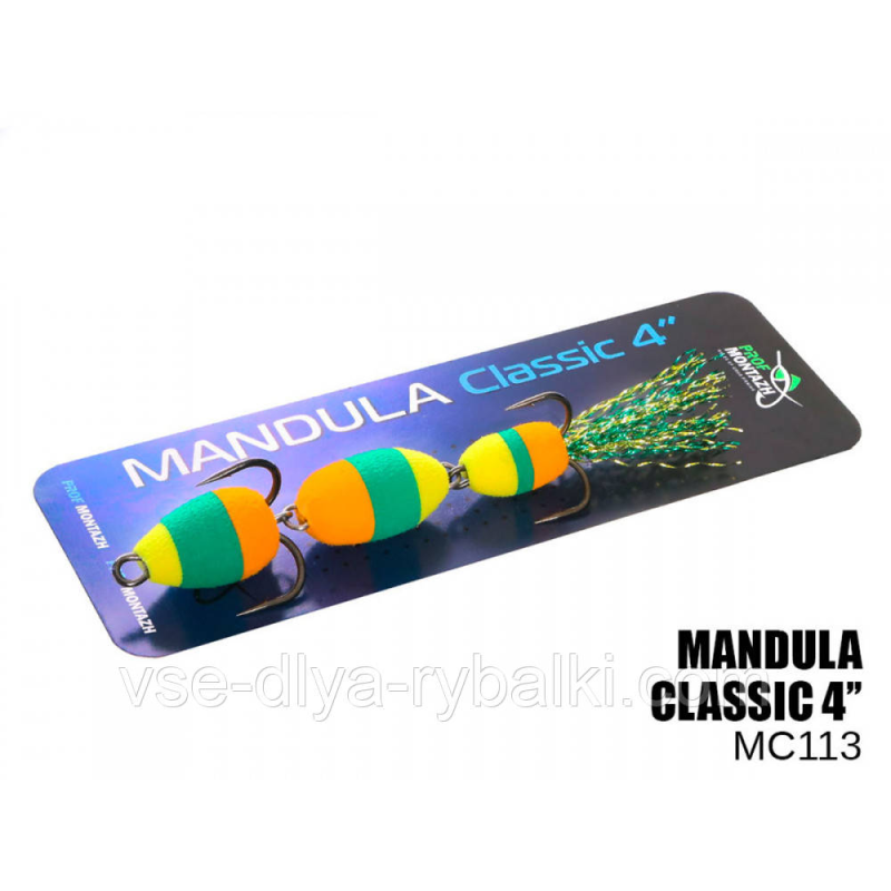 Мандула ПрофМонтаж 100 мм Classic 3 сегменти 4“ 2 трійники