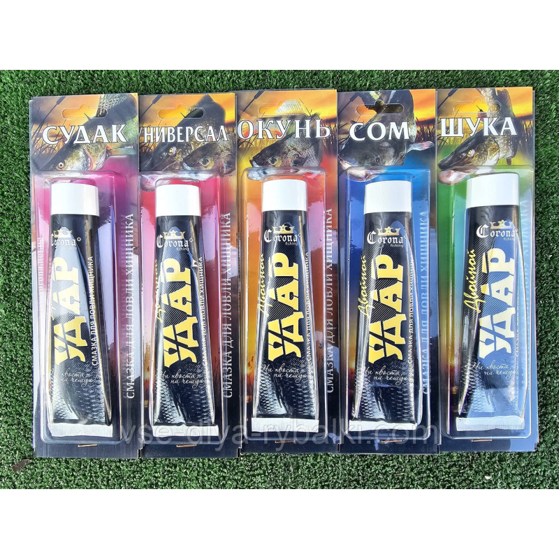 Мастило для лову хижака подвійний Удар 60 гм Окунь