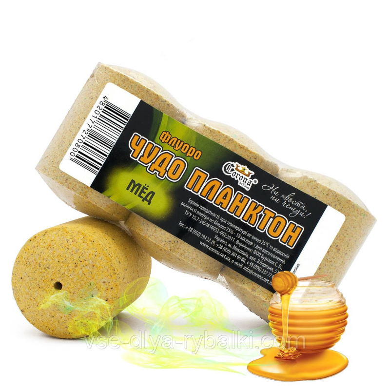 Технопланктон Флуоро “Чудо Планктон“ - Мед- 180 грам