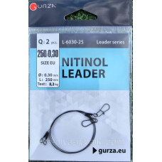 Поводок Gurza Nitinol Leader 25см 0,30мм 8.3кг