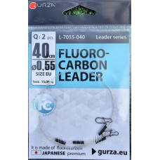 Флюорокарбоновий повідець Gurza 40 см 0.55 мм 15 кг