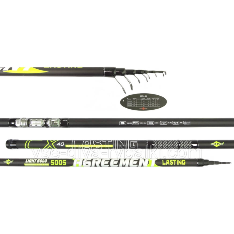 Удилище Mifine Agreement 5м 10g-40g