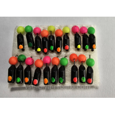 Мормилка вольфрамова цвяхик кольоровий 1 гм