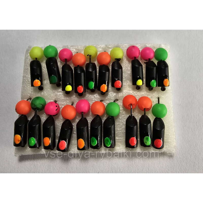 Мормилка вольфрамова цвяхик кольоровий 1 гм