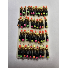 Мормилка вольфрамова цвяхичок золото 1 гм