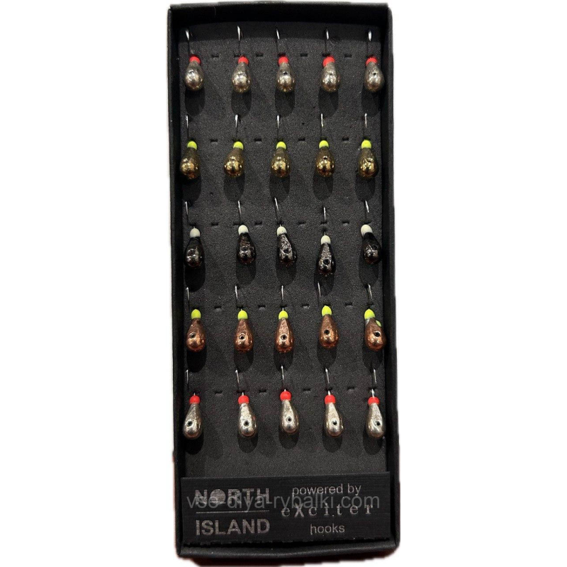 Мормилка вольфрамова North Island (крапля з лискою 128 040) 0,95г