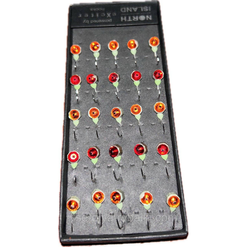 Мормилка вольфрамова North Island (кристал swarovski 114 040 10) 0,6 г