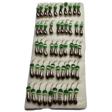 Мормилка вольфрамове уралка срібло цвяхокубик котяче око 0,6 г