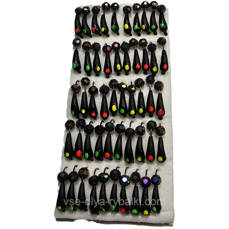 Мормилка вольфрамова уралка з точкою цвяхокулька хамеліон грань 0,7 г