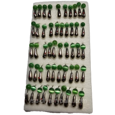 Мормилка вольфрамова уралка срібло котяче око 0,4 г