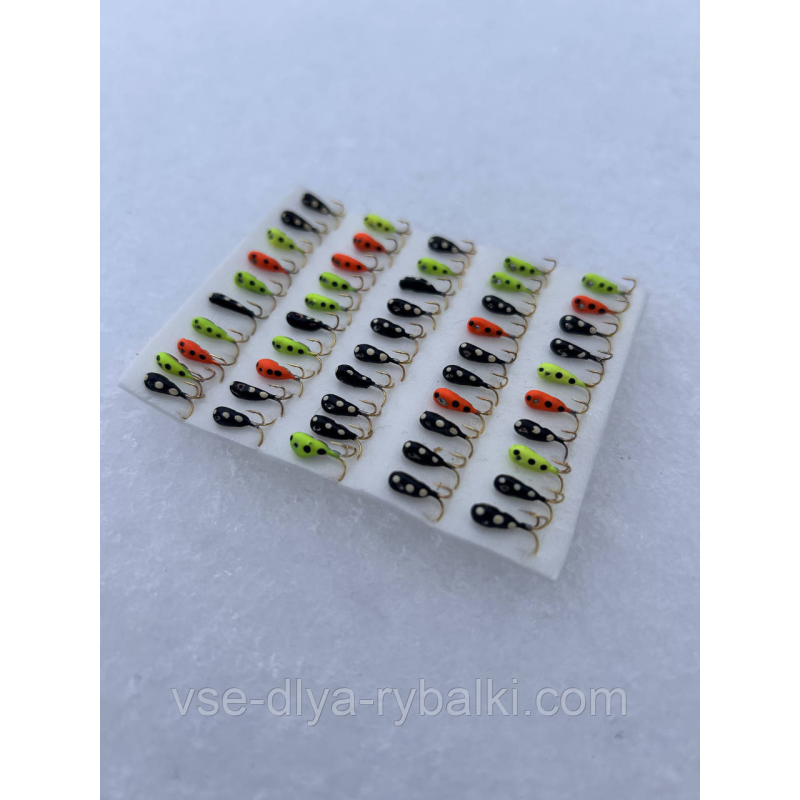 Мормішка ручна робота «чорник 3»