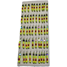 Мормилка вольфрамова салатова з точкою цвяхозубик хамелеон 0,5 г