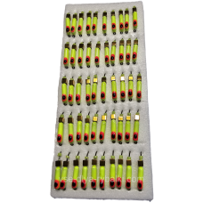 Мормилка вольфрамова салатова з точкою цвяхокбік золото 0,5 г