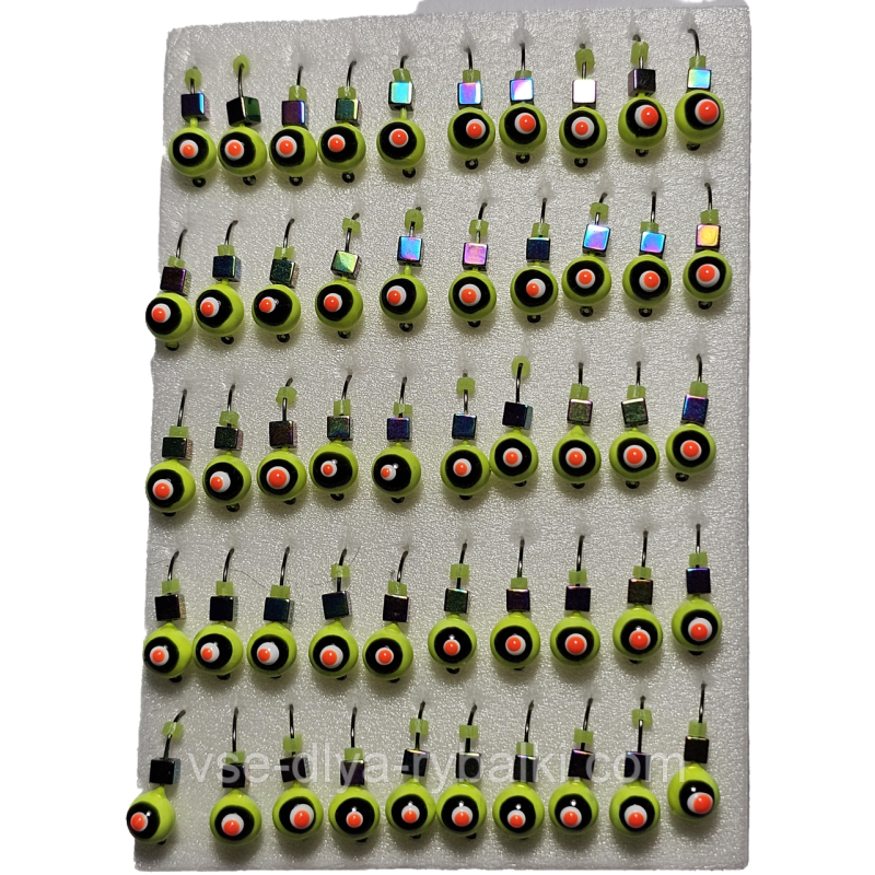 Мормилка вольфрамова дробинка-очі 4 No3