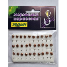 Мормишка карасева YAGAN око мідь № 32