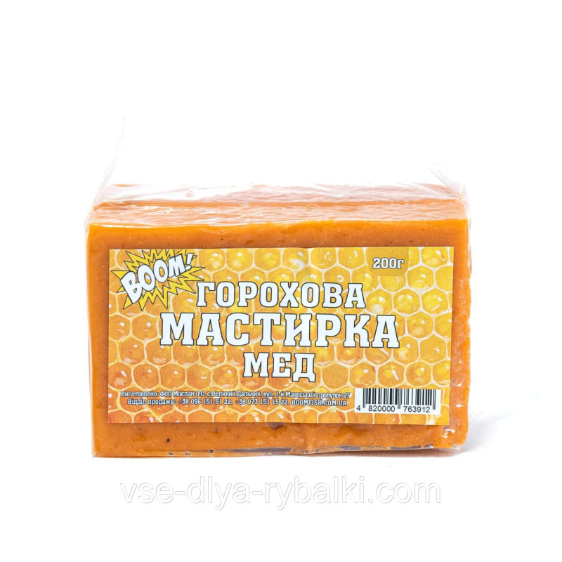 Мастирка горохова 200 г Мед