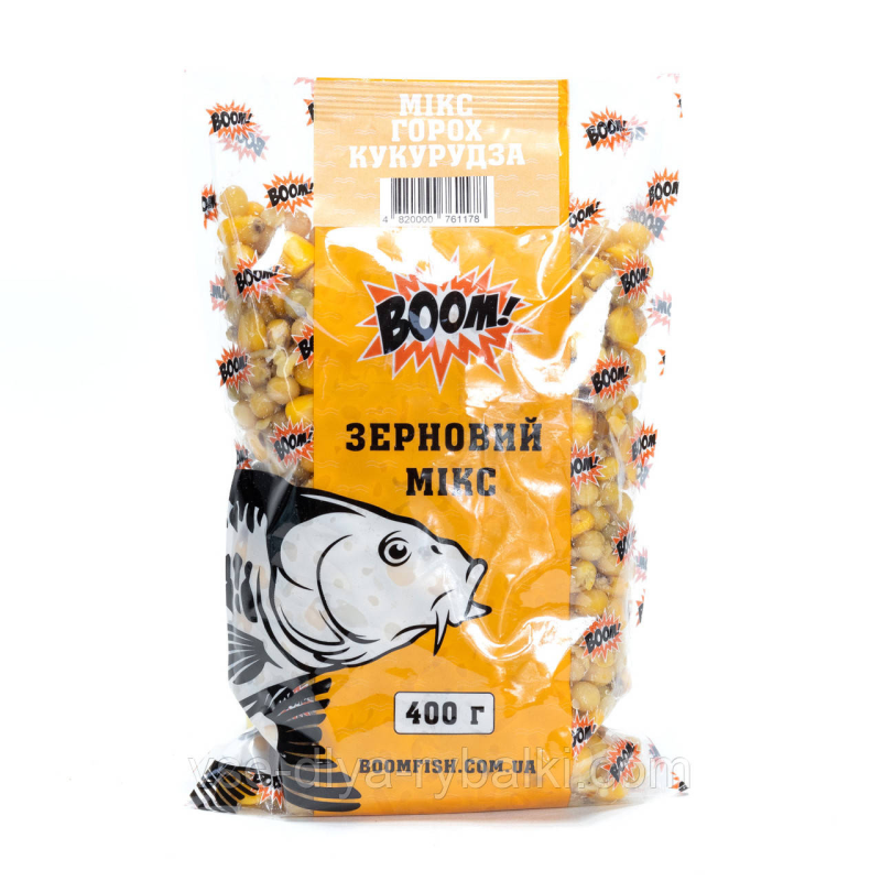 Зерновий Мікс Горох – Кукурудза 400г