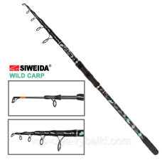 Спінінг короповий телескопічний Siweida WILD CARP 4lb 4.25 м