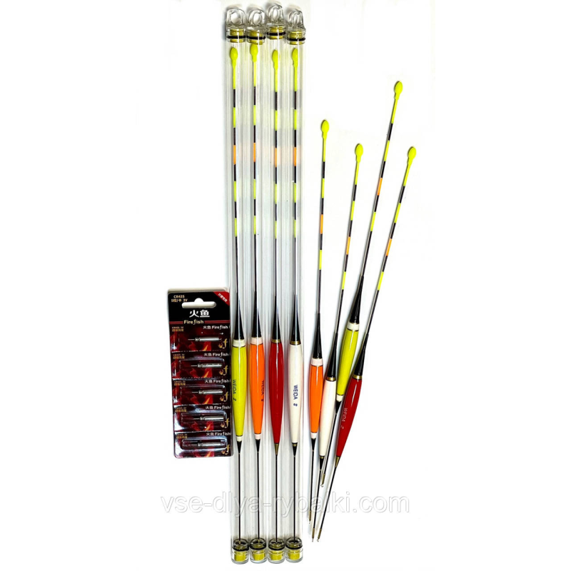 Поплавець на батарейці, що світиться 2 гм