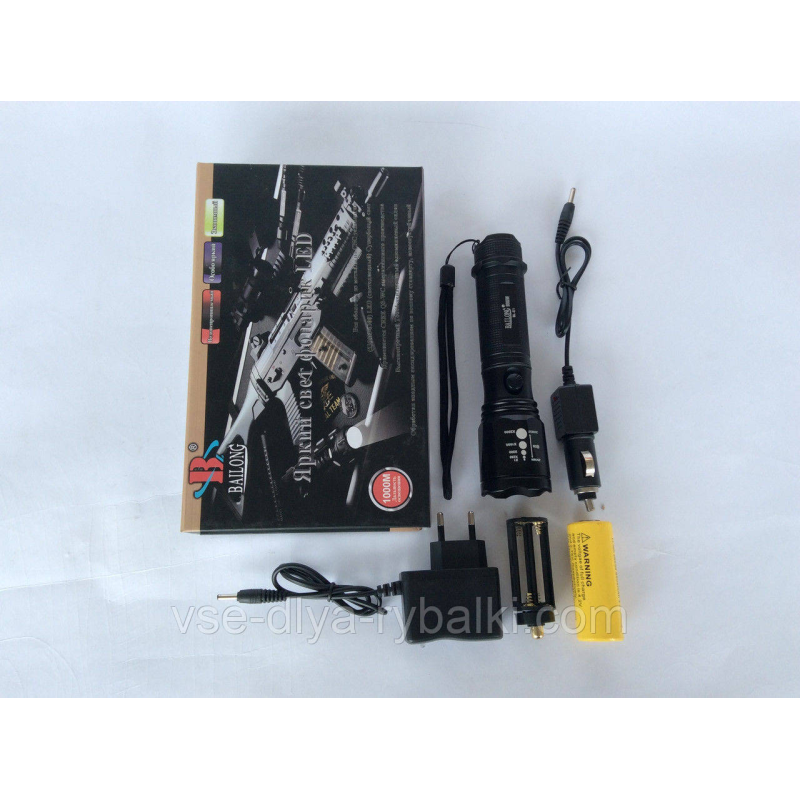 Акумуляторний, ручний Ліхтарик BL-E-5