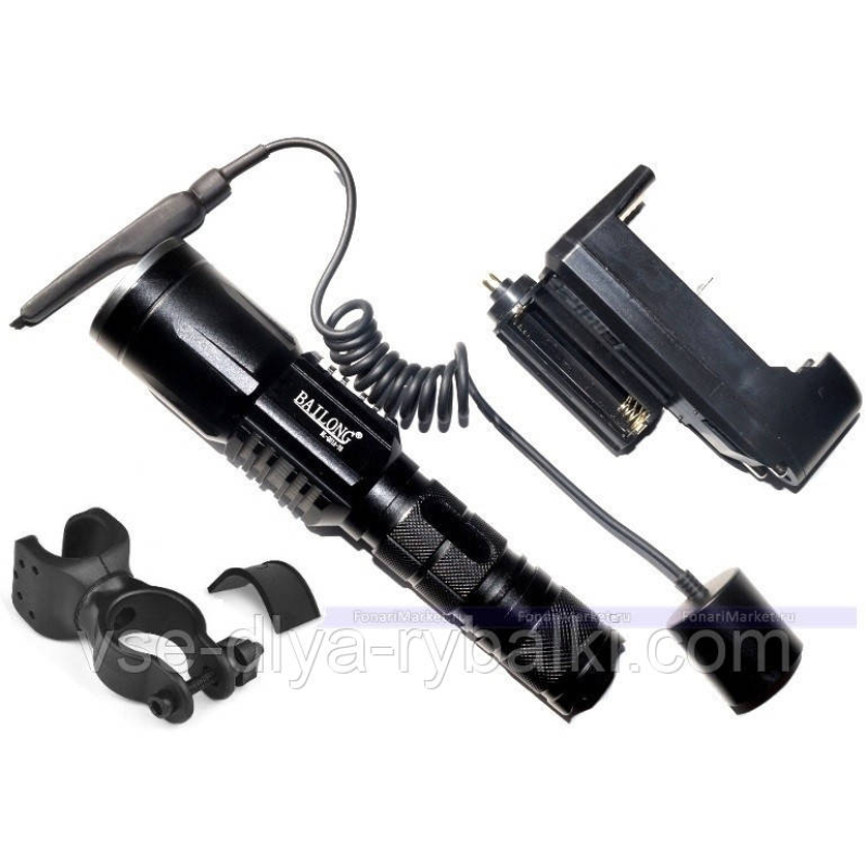 Акумуляторний підствольний Ліхтар BAILONG Police BL-Q01A (1000w) Діод Cree XR-E Q5