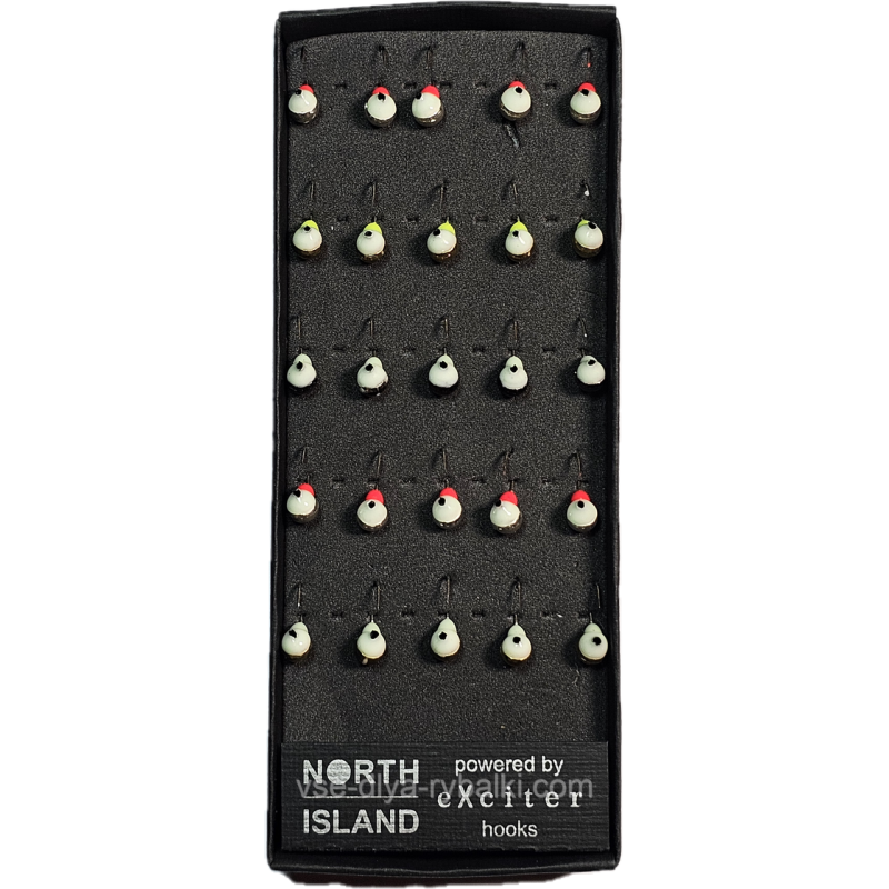 Мормилка вольфрамова North Island (напівсферах/кембрик 127 040) 0,46 г