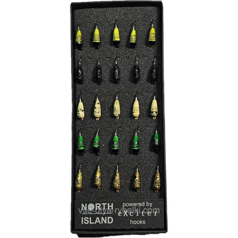 Мормилка вольфрамова North Island (банан із насічками 224 030) 0,5 гм