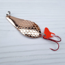 Блес SPINNEX atom 20 г мідь