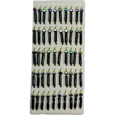 Мормилка вольфрамова чорна цвяхозубик хамелеон грань 0,5 г