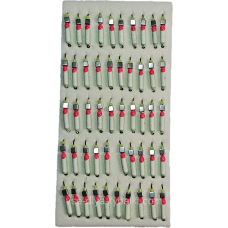 Мормилка вольфрамова біла/фосфор цвяхок срібло 0,5 г