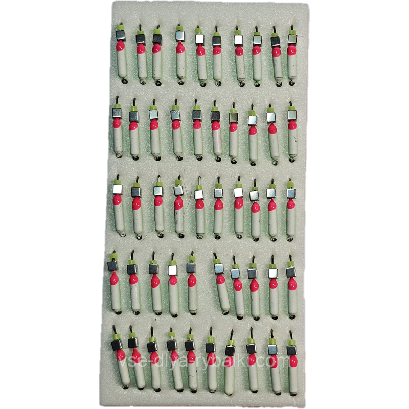 Мормилка вольфрамова біла/фосфор цвяхок срібло 0,5 г