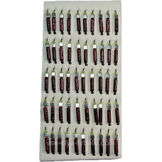 Мормилка вольфрамова рожевий мармур цвяхобік срібло 0,5 г