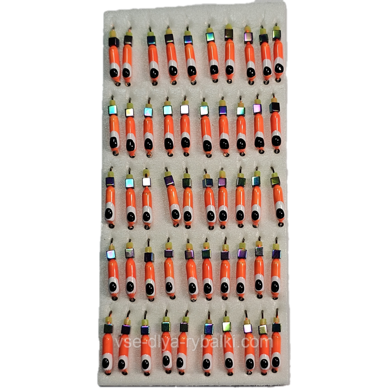 Мормилка вольфрамова жовтогаряча з білою точкою цвяхубік хамелеон 0,5 гм