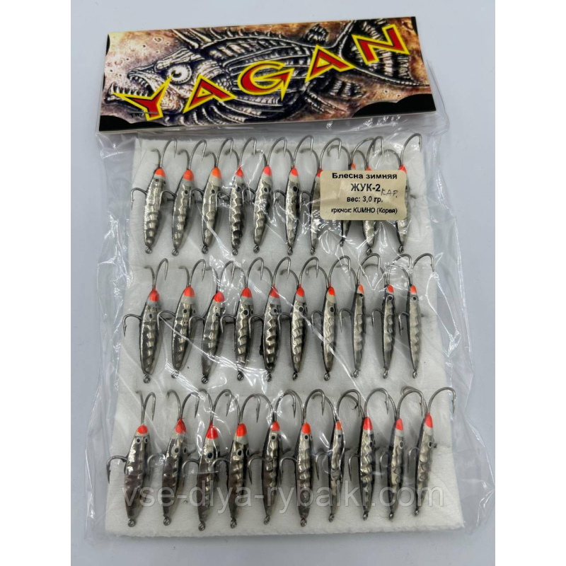 Блешня паяна “Жук - Каракатиця-2“ 3 г.YAGAN ПАР