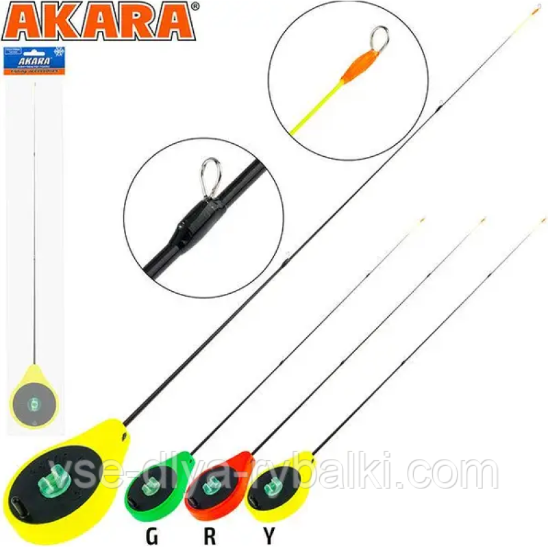 Вудка балалайка зимова безкивкова Akara Finezza SPS 0.7-2.8 грм