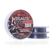 Волосінь BratFishing Megalon sinking 100м 0.28 mm