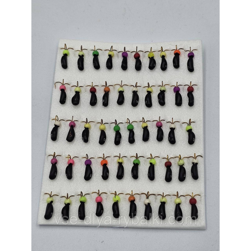 Мормішка ручна робота «чорник 4»