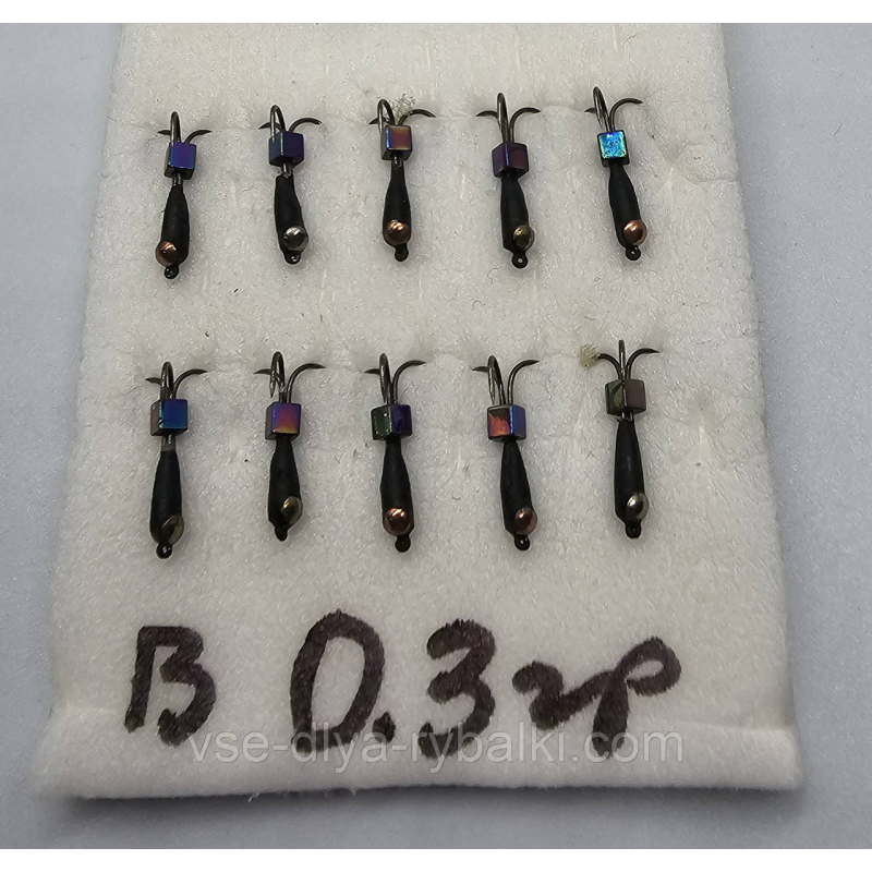 Мормилка бісик вольфрамовий 2.0 мм 0.3 грм