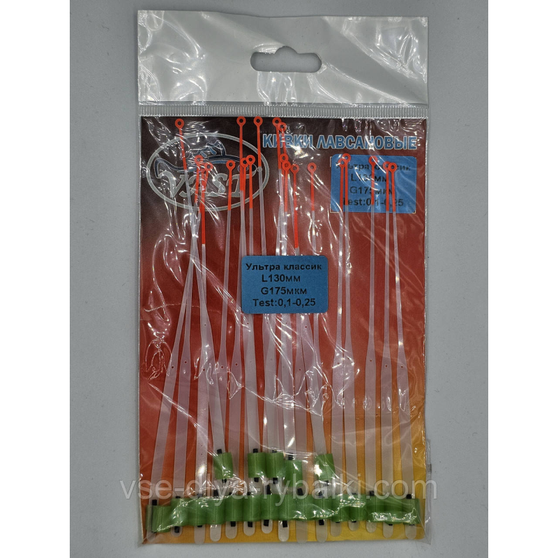 Кивок лавсановий Vast ультра 130 мм 0,1-0,25 грм