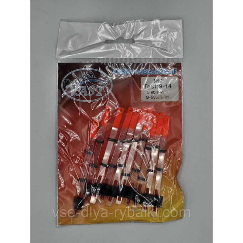 Кивок лавсановий Vast балансирний No02 80 мм 9-14 грм