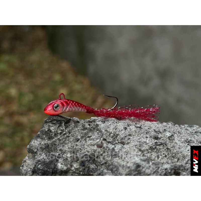 Балансир Jig Tail MIVEX Micron JF-1 15 мм 2,0 грм CPR + Swarovski EYE
