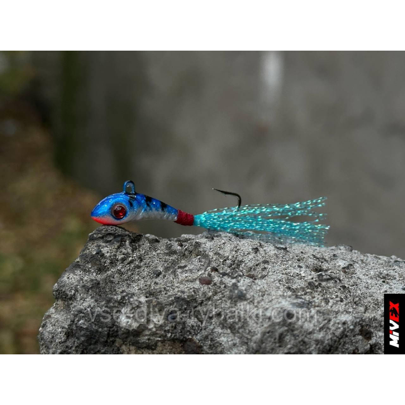 Балансир Jig Tail MIVEX Micron JF-1 15 мм 2,0 грм NPT + Swarovski EYE